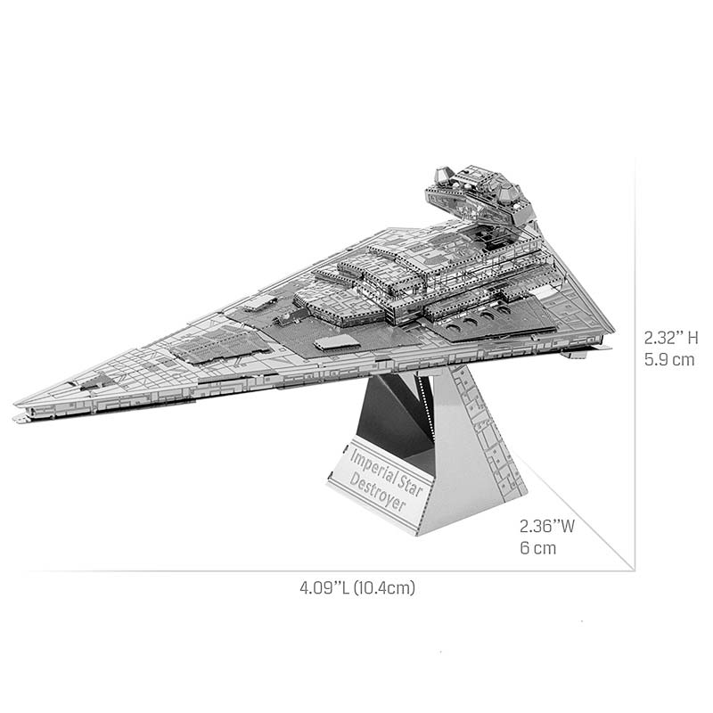 Star Wars Imperial Star Destroyer Puzzle 3D Metal Earth - Imagen 2